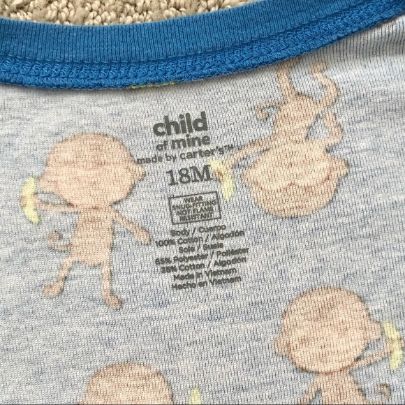 \Child of Mine\• by Carter’s Monkey Sleeper - Picture 12 of 16